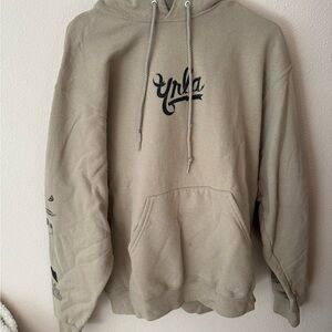 Young & Reckless Tan Hoodie with Black Logo